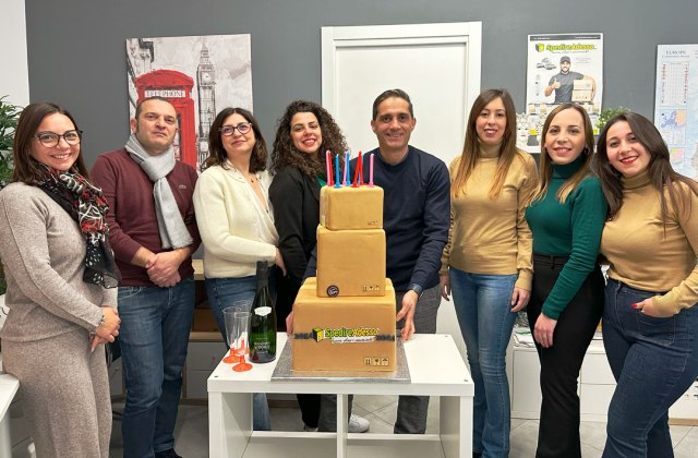 Raddusa. SpedireAdesso.com festeggia il suo anniversario aziendale: 10 anni di successi 